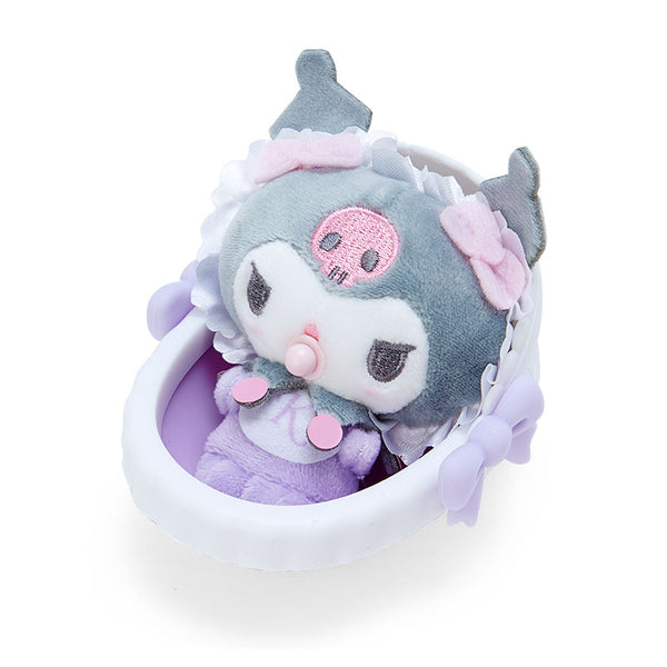 Sanrio Kuromi Baby in Bassinet Mascot 2023