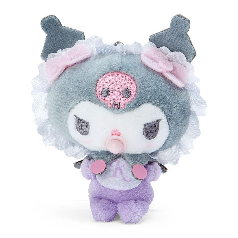 LAST ONE Sanrio Pastle Baby Kuromi in Bassinet hot Mascot