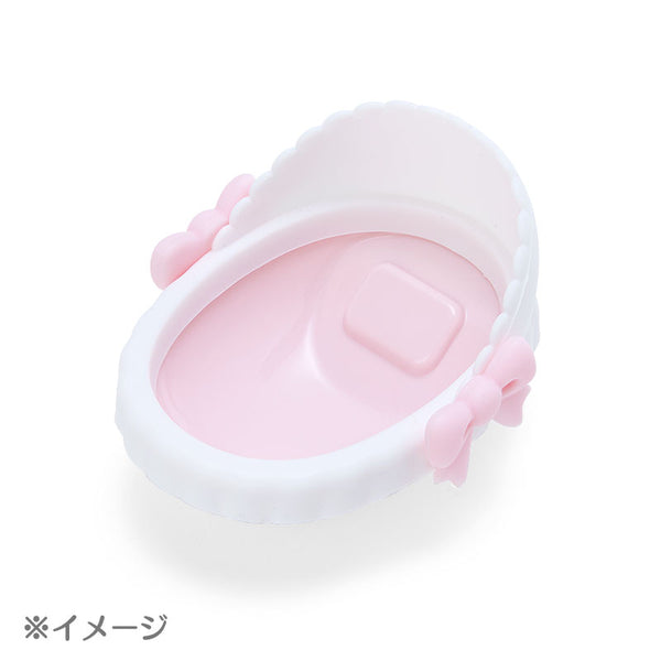 Sanrio Kuromi Baby in Bassinet Mascot 2023