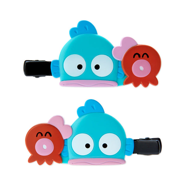 Sanrio Hangyodon Big Hair Clip Set