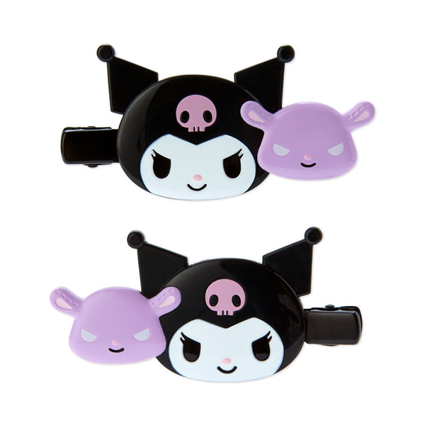 Sanrio Kuromi Big Hair Clip Set