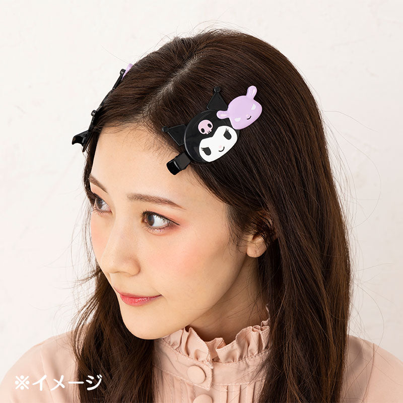 Sanrio Pompompurin Big Hair Clip Set
